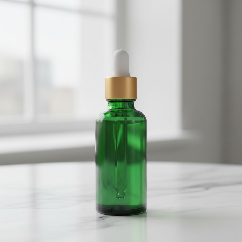 Botanical Facial Serum Dropper Bottle — 30ml